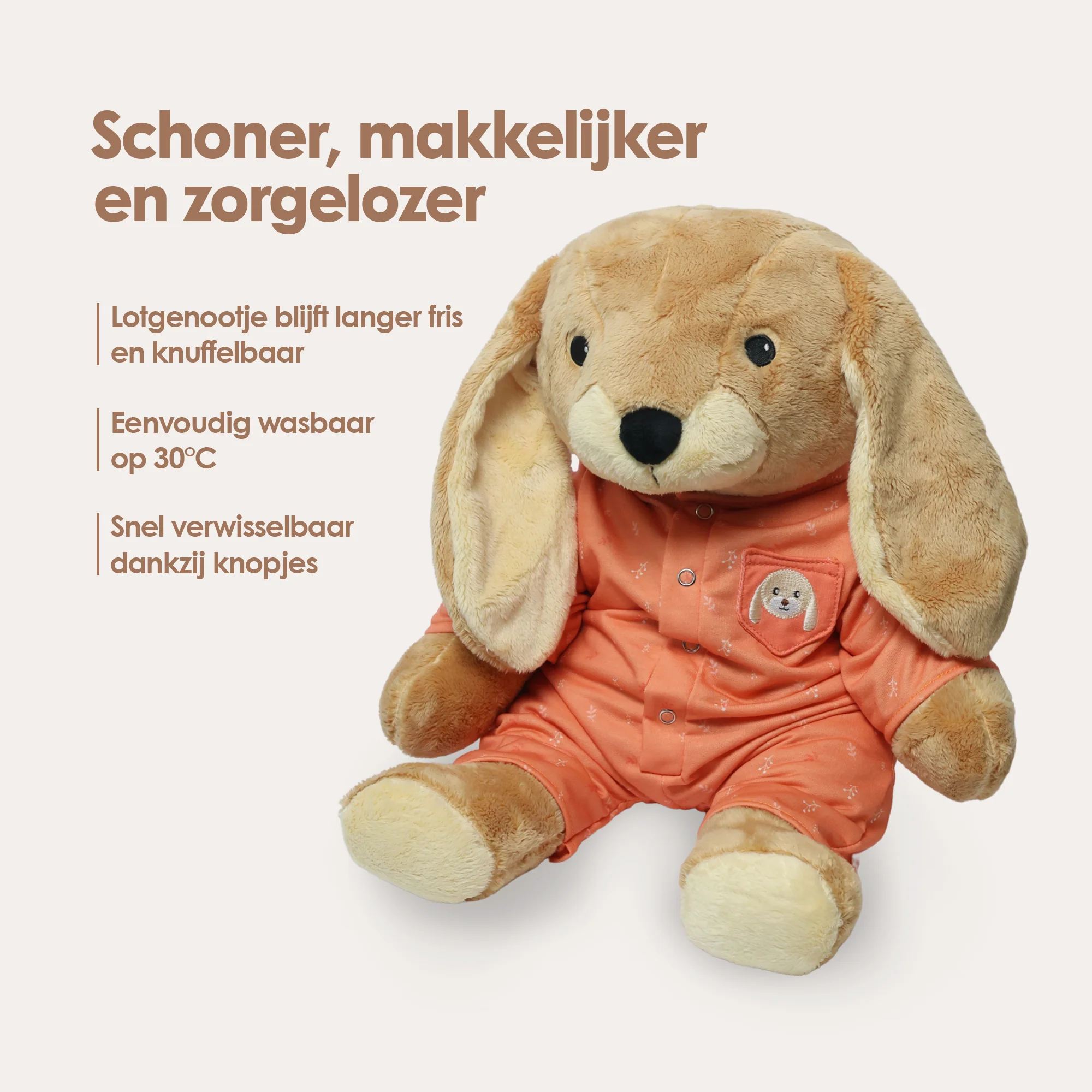Konijn Kleding ‘Amber’ Lotgenootje - Image 3