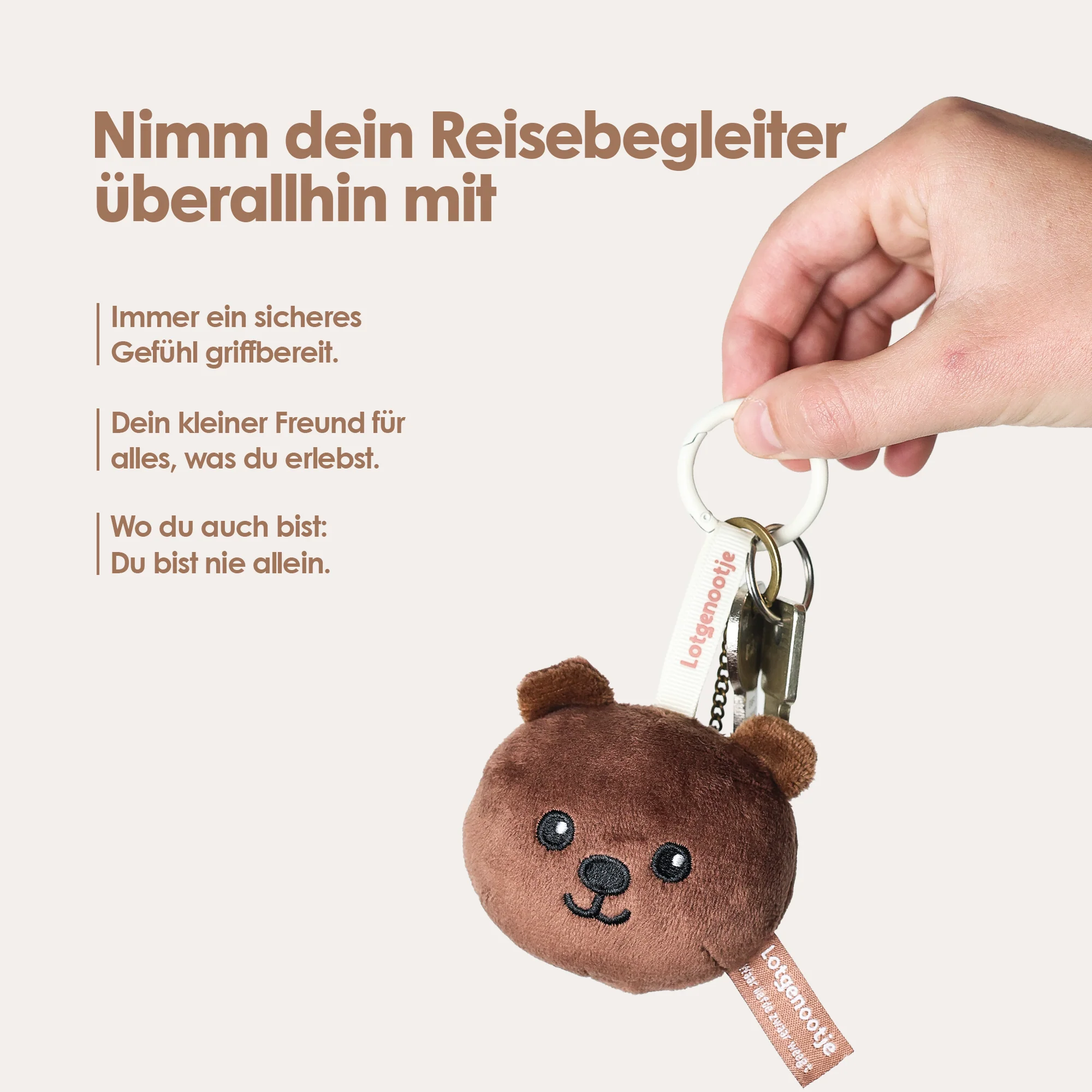 Reisgenootje Sleutelhanger Beer - Image 8