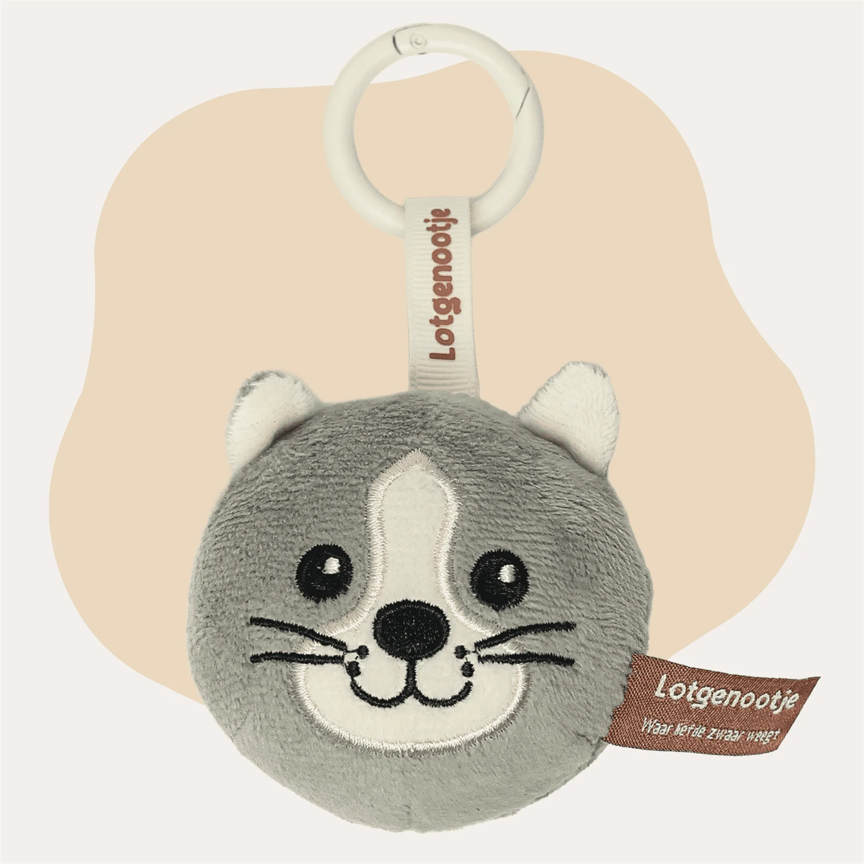 Reisgenootje Sleutelhanger Kat