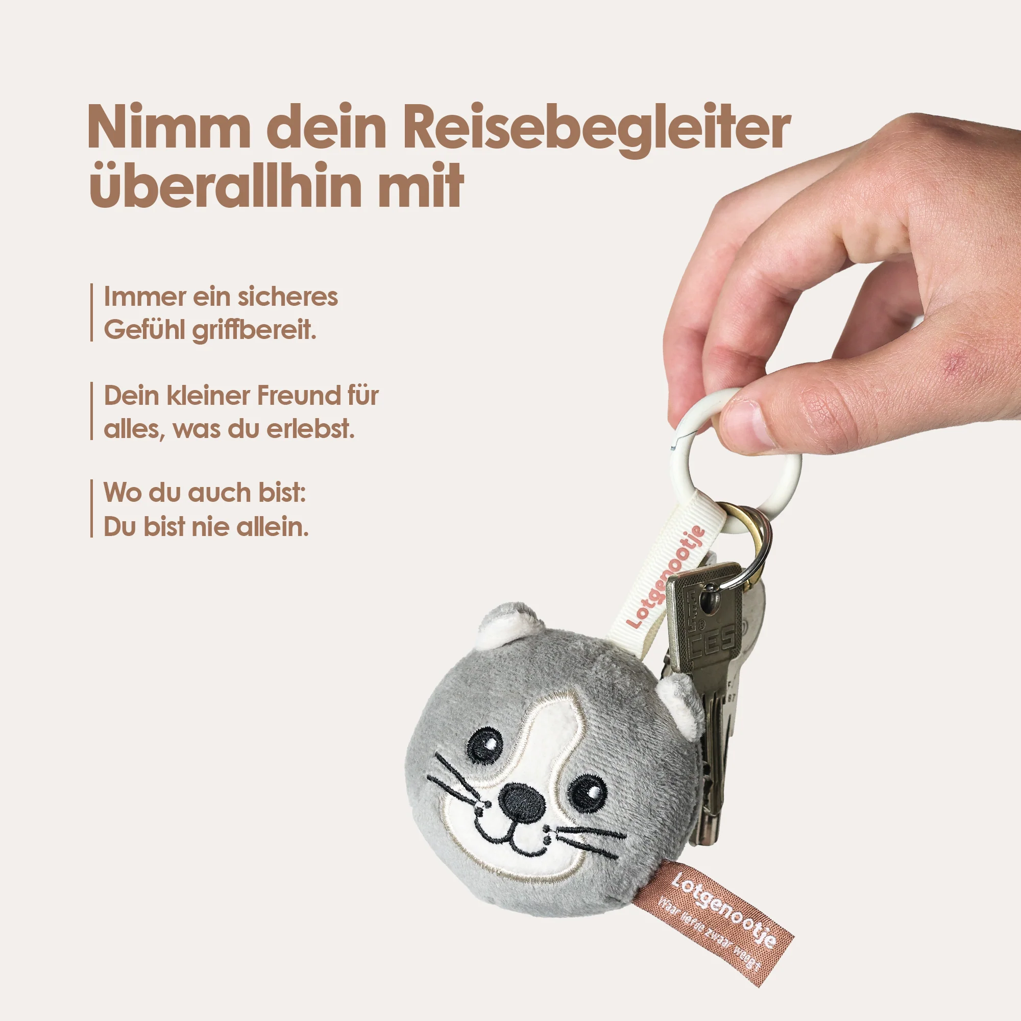 Reisgenootje Sleutelhanger Kat - Image 9