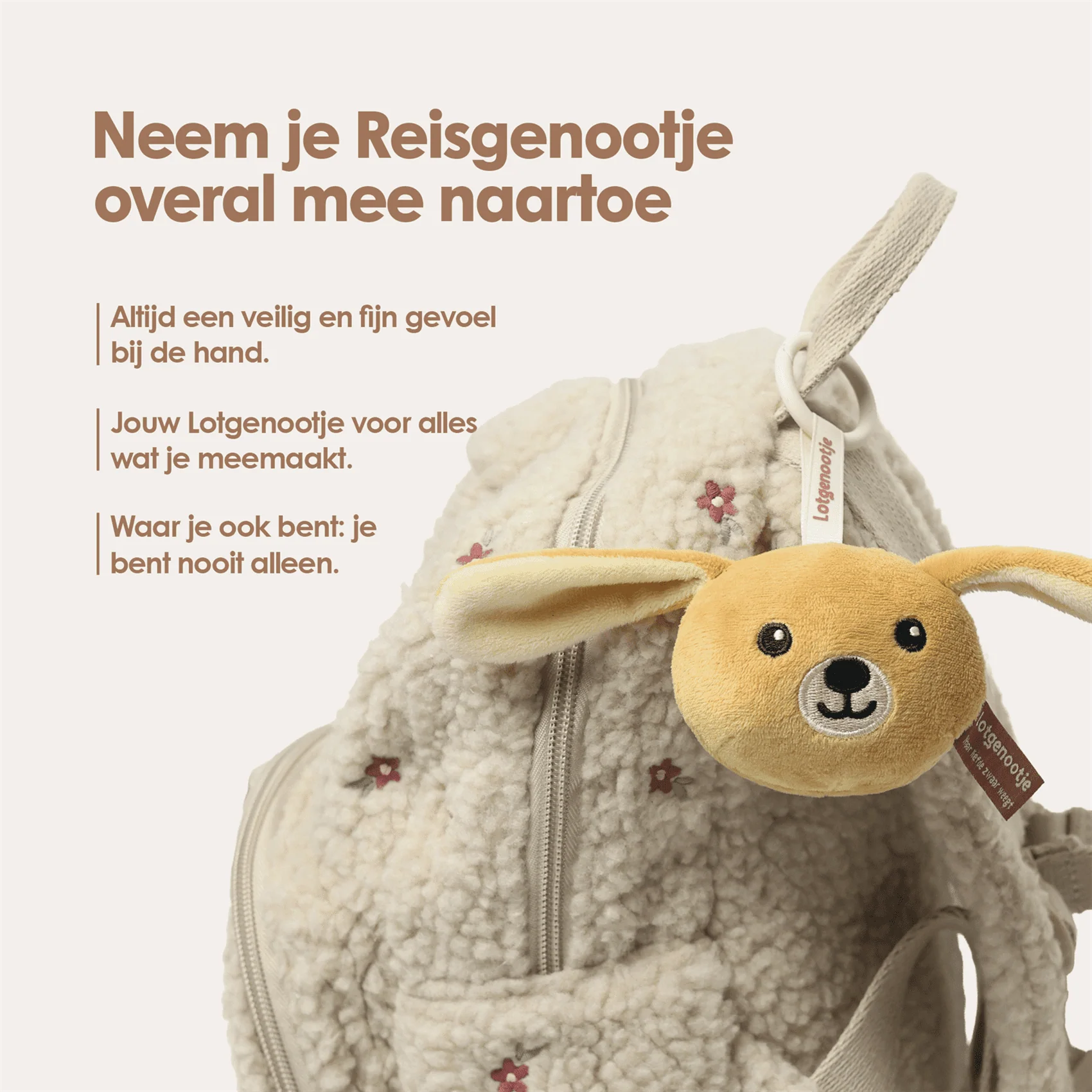 Reisgenootje Sleutelhanger Konijn - Image 2